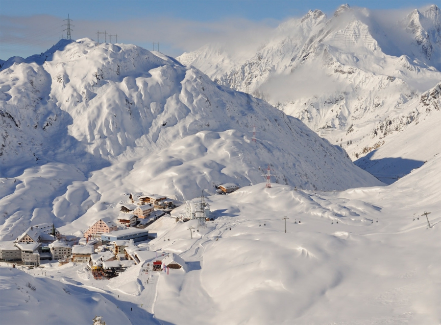 Wintersport Sankt Christoph am Arlberg